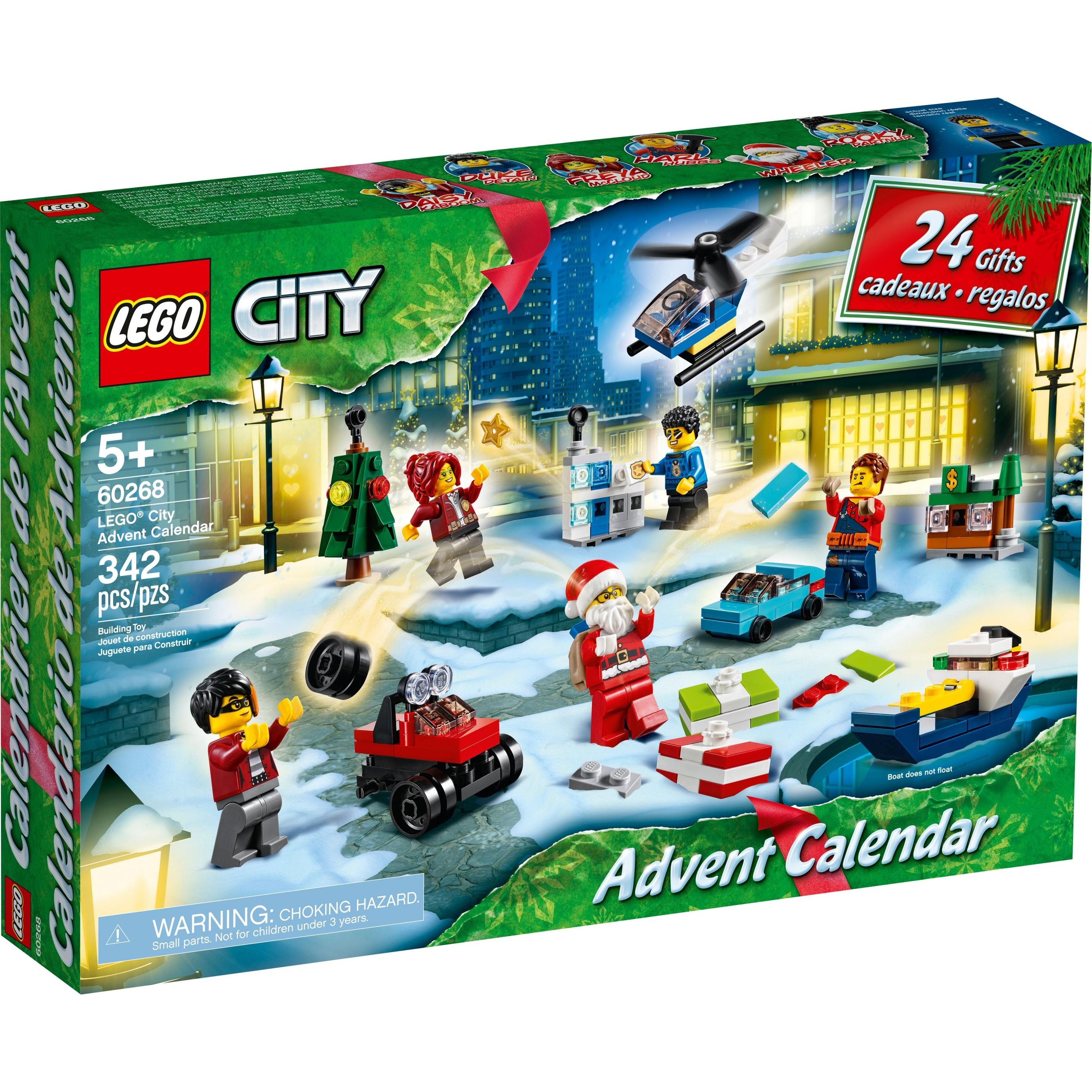 City Advent Calendar Alberi Lego City LEGO Calendario Dell'Avvento