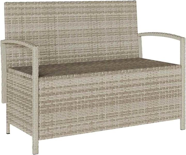 Actual product image vidaXL Gartenbank mit Stauraum