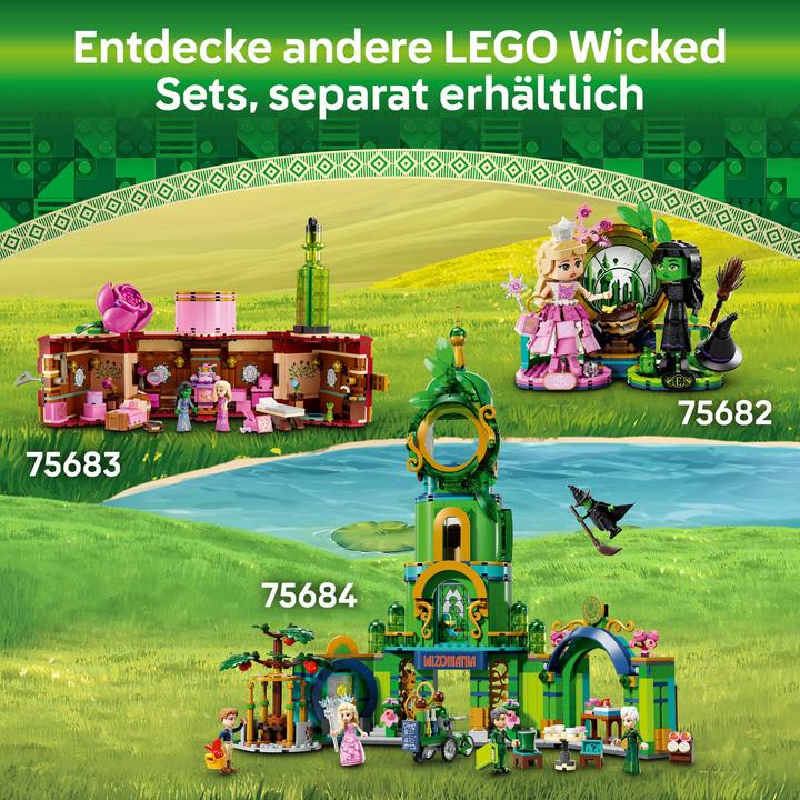 Actual product image LEGO Glinda, Elphaba und Nessarose an der Universität Shiz (75681, LEGO Wicked)