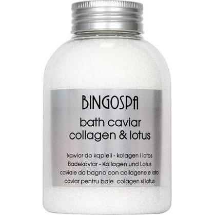BingoSpa, Sali + Bolle da bagno, Bingo Spa Caviar For Bath Collagen Lotus 380g
