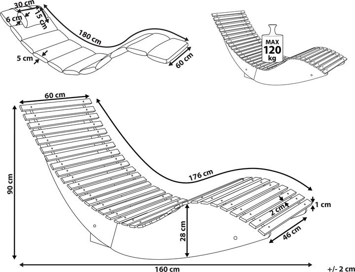 Actual product image Beliani Brescia Premium (176 cm)