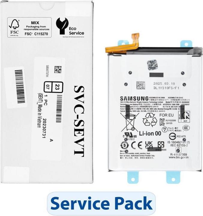 Produktbild Samsung Battery ServicePack Battery for A56 5G A566B GH82-36831A