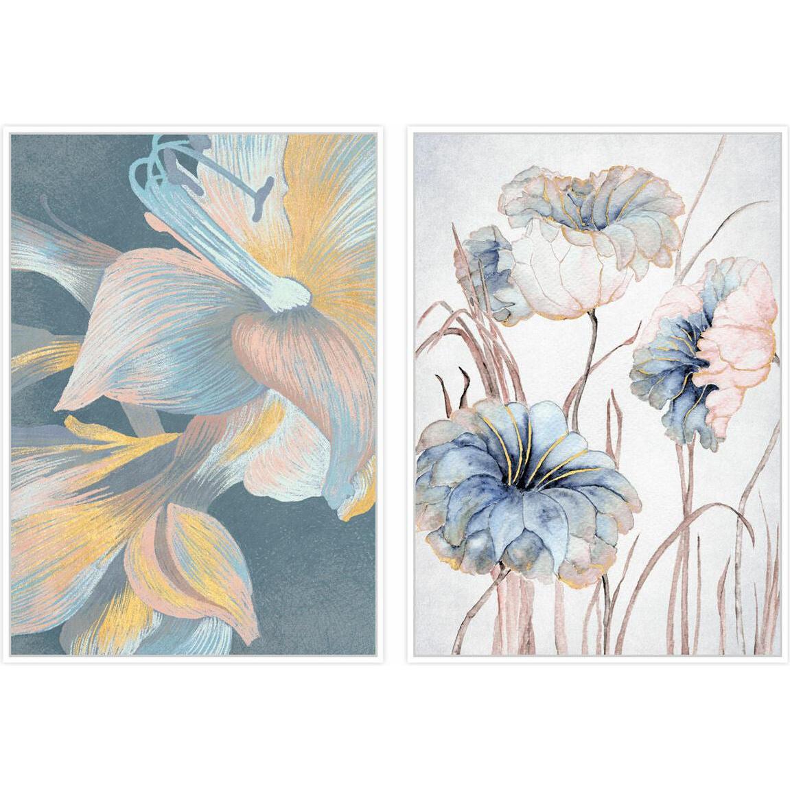 DKD Home Decor, Quadri, Leinwand polystyrol Leinwand 103 x 4,5 x 143 cm (103 x 4.50 cm)