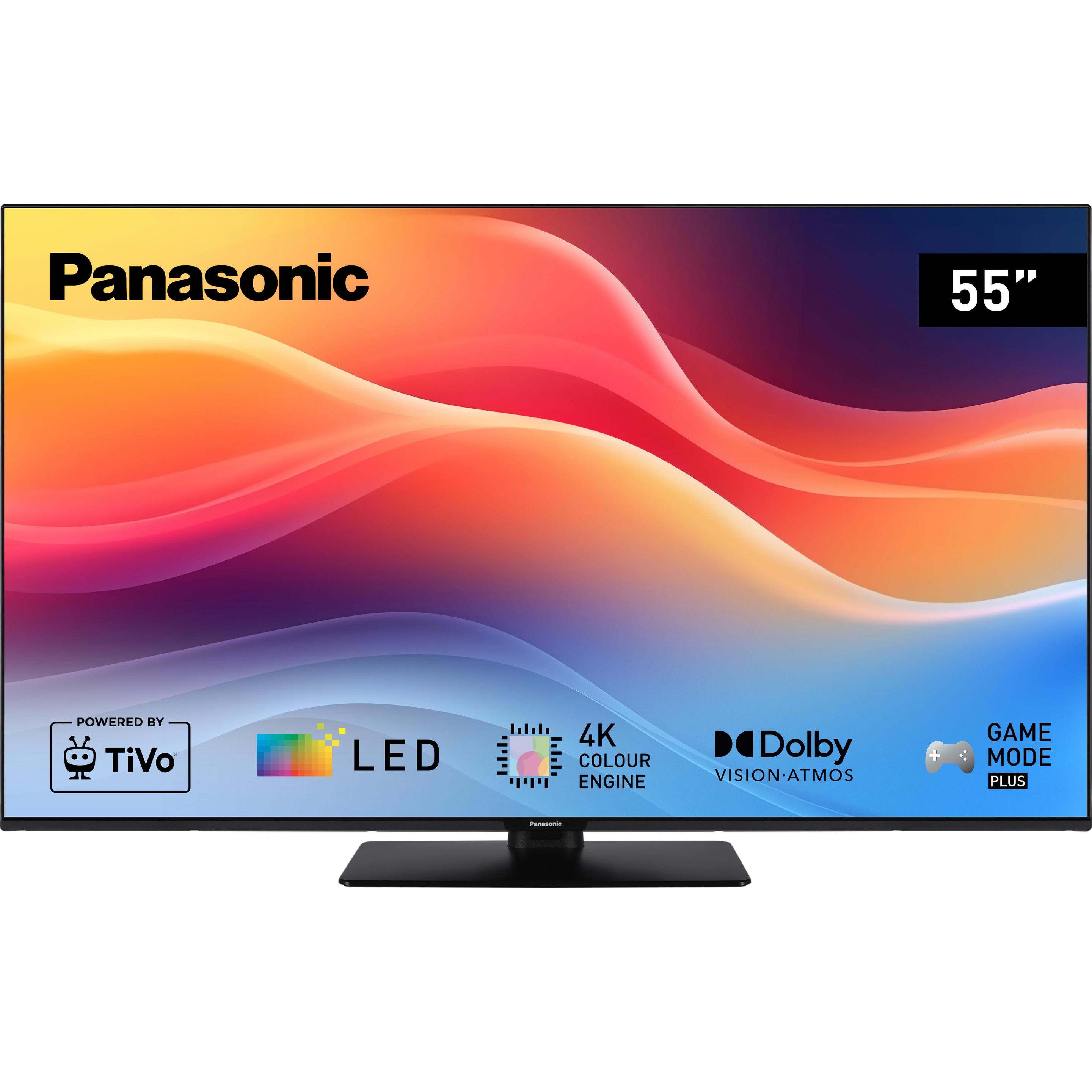 Panasonic TV-55W61AEZ (55", W61A, LED, 4K, 2025), TV, Schwarz
