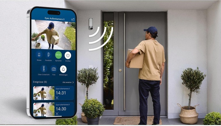 Immagine prodotto Bosch Smart Home Telecamera per esterni Eyes II