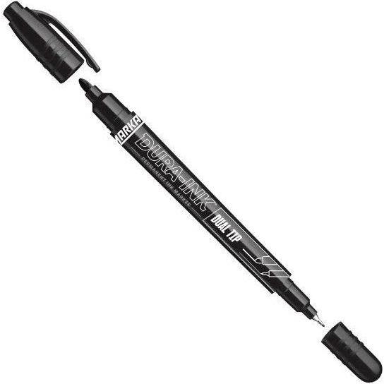 Magni, Marker, Ink Marker Markal Dual Tip Black (Schwarz, 1 x)