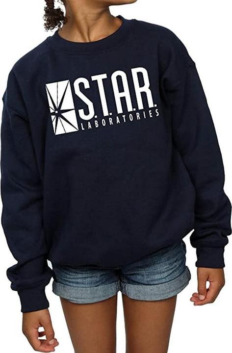 Actual product image The Flash Girls Star Labs Sweatshirt (116)