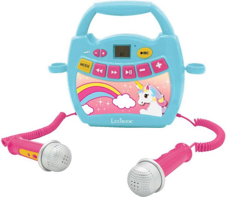 Produktbild Lexibook Unicorn Portable Digital Music Player with 2 Mics (MP300UNIZ)