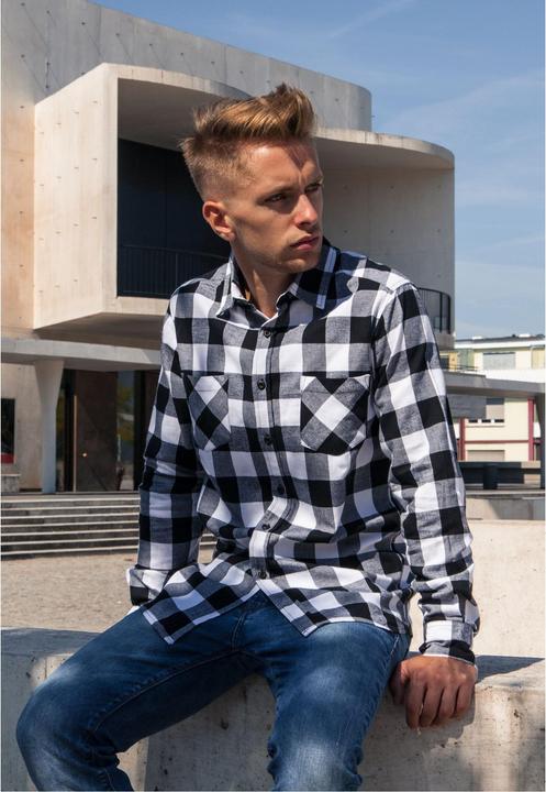 Immagine prodotto Build Your Brand Checked Flannel Shirt (S)