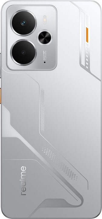 Produktbild realme 14 5G Dual Sim 12GB RAM 256GB - Mecha Silver (256 GB, Mecha Silver, 6.65", 50 Mpx, 5G)