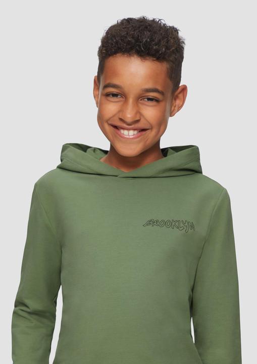 Produktbild s.Oliver T-Shirt Hoodie mit Rückenprint (S)
