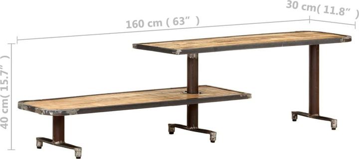 Produktbild vidaXL TV-Schrank (30 x 160 x 40 cm)