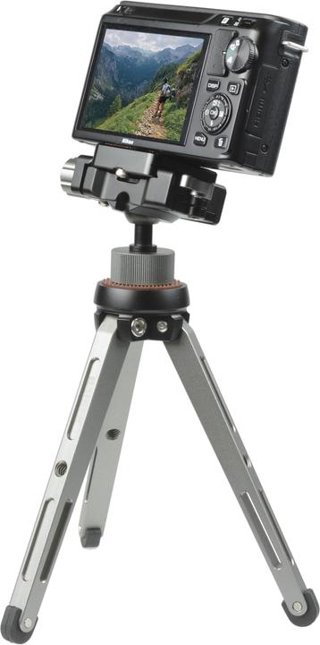 Image du produit Kaiser Fototechnik Mini trépied Kaiser solid 3+ Set avec rotule d'inclinaison (Métal)