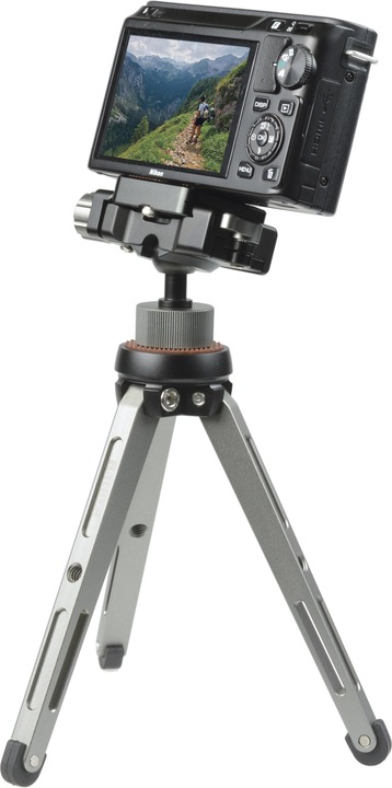 Produktbild Kaiser Fototechnik Kaiser Mini-Stativ solid 3+ Set mit Kugelneiger (Metall)