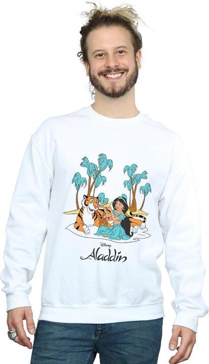 Immagine prodotto Disney Aladdin Jasmine Abu Rajah Beach Felpa Uomo (XXL)
