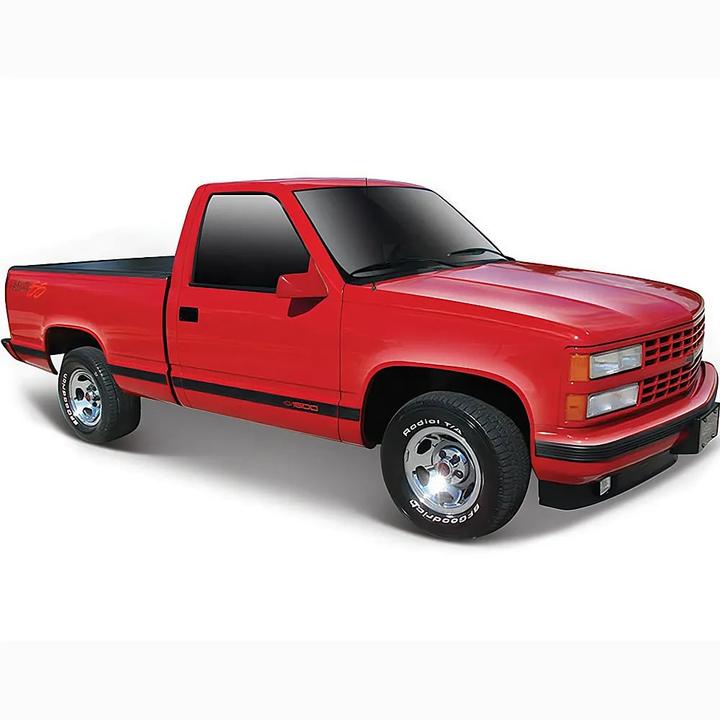 Actual product image Maisto Chevrolet 454 SS Pick-up 1993 1/24 red