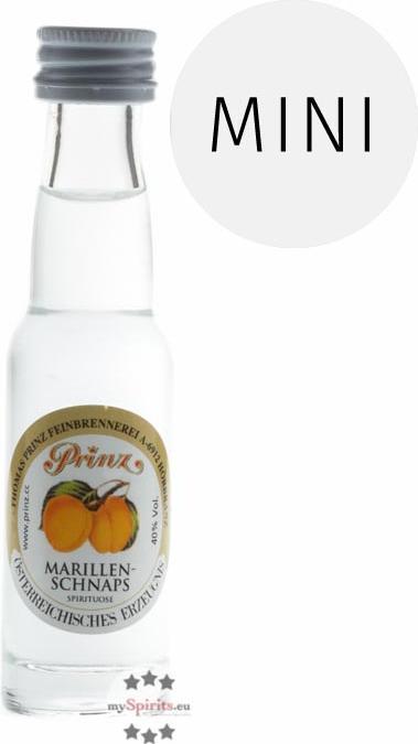 Image du produit Prinz Eau de vie d'abricot 2cl