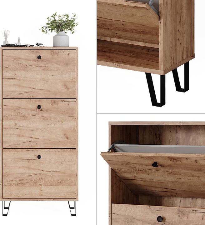 Produktbild Vicco Siri (60 x 26 x 130 cm)