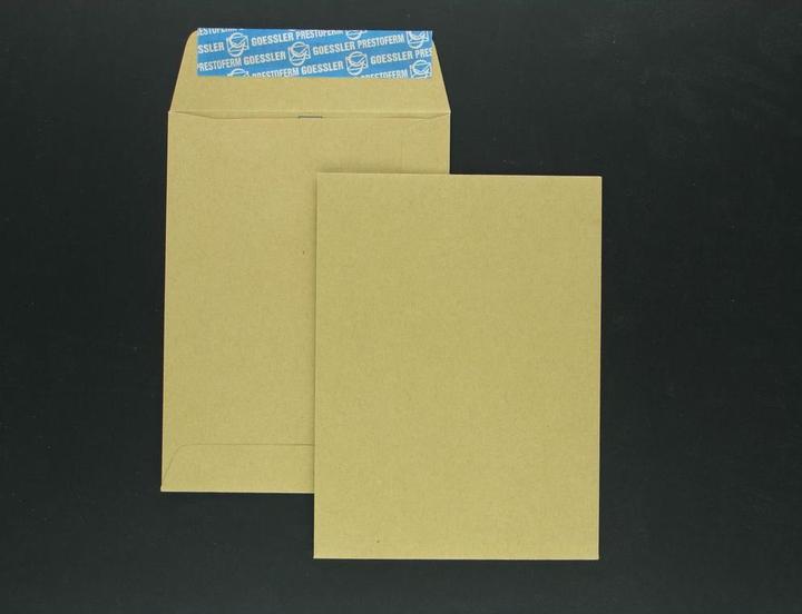 Goessler Zahltagstaschen Prestoferm Kraft braun (120 x 162 mm, 25x)