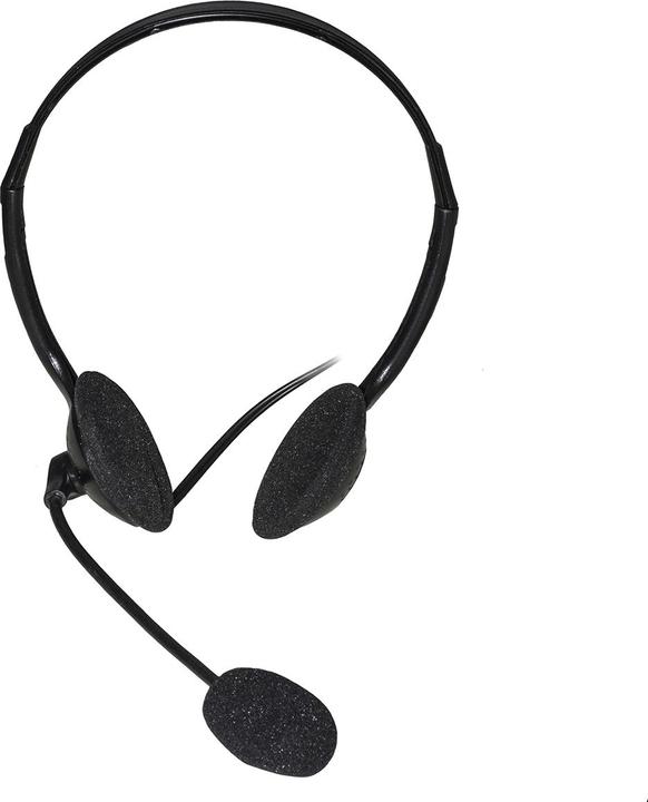 Actual product image Cuffia C/Microfono USB Bk Connettore USB E Controllo Volume (Cable)