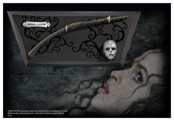 Immagine prodotto Noble Collection Harry Potter Replica Bacchetta di Bellatrix Lestrange 35 cm