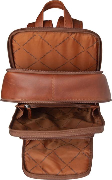 Actual product image The Chesterfield Brand Wax Pull Up Detroit backpack leather 39 cm laptop compartment (17 l)