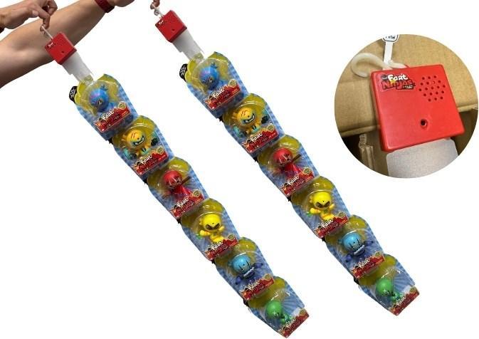 Produktbild NINJA SCHÜRZE Figuren 12tlg Dam mit Anhänger 70690