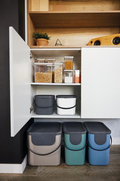 Immagine prodotto Rotho Albula 40 l contenitore per la raccolta differenziata, grigio (40 l)