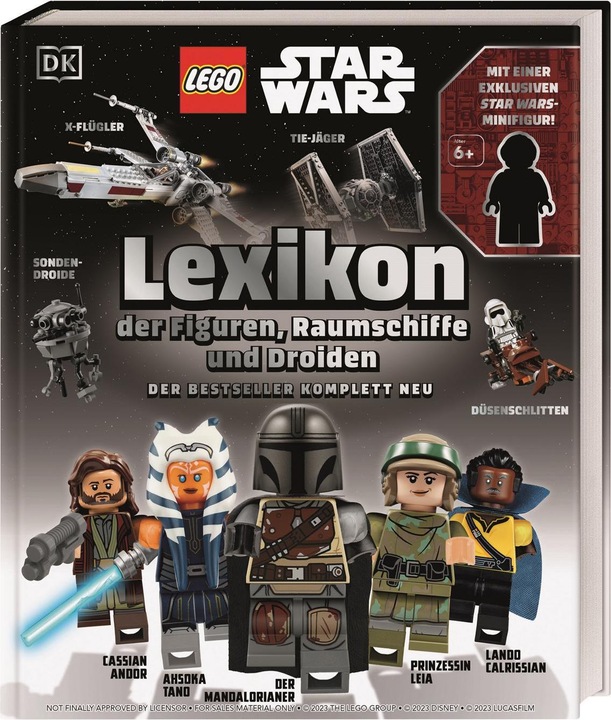 Produktbild LEGO Star Wars Lexikon der Figuren, Raumschiffe und Droiden (Deutsch, Simon Hugo, Elizabeth Dowsett, Jason Fry, Simon Beecroft, 2024)