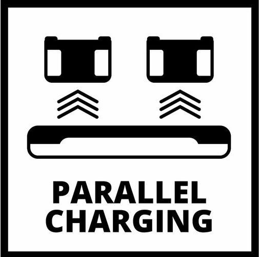 Actual product image Einhell Power-X Twincharger (18 V)