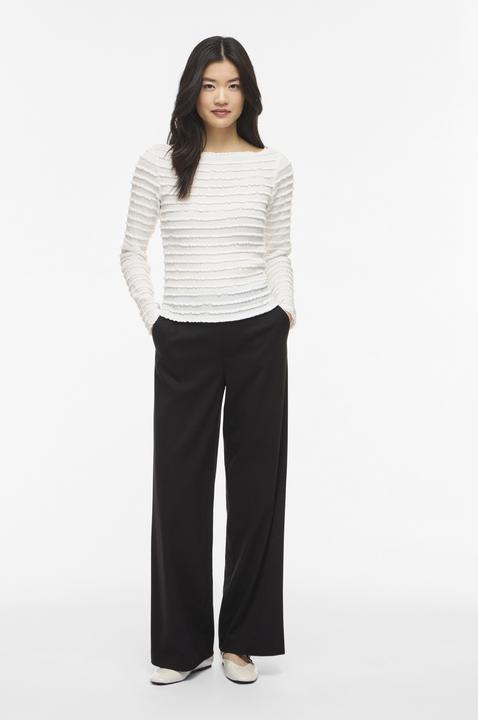 Immagine prodotto Vila VILISABETH U-Boot-Ausschnitt Oberteil mit langen Ärmeln (M)