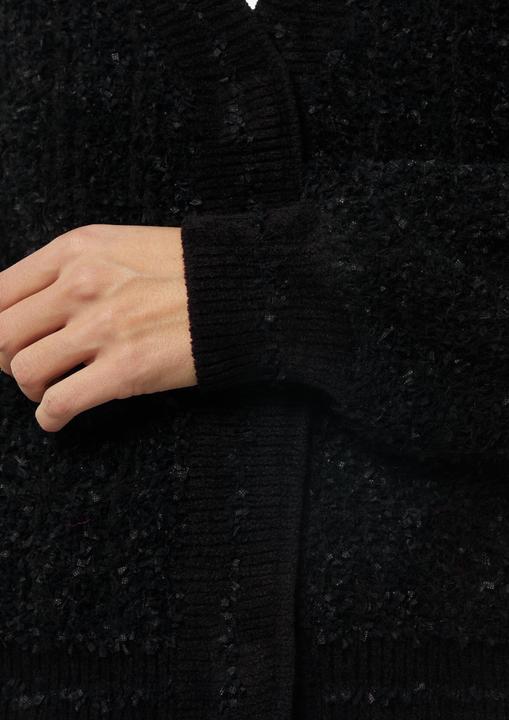 Actual product image Comma Strickjacke Weite Strickjacke aus Effektgarn (M)