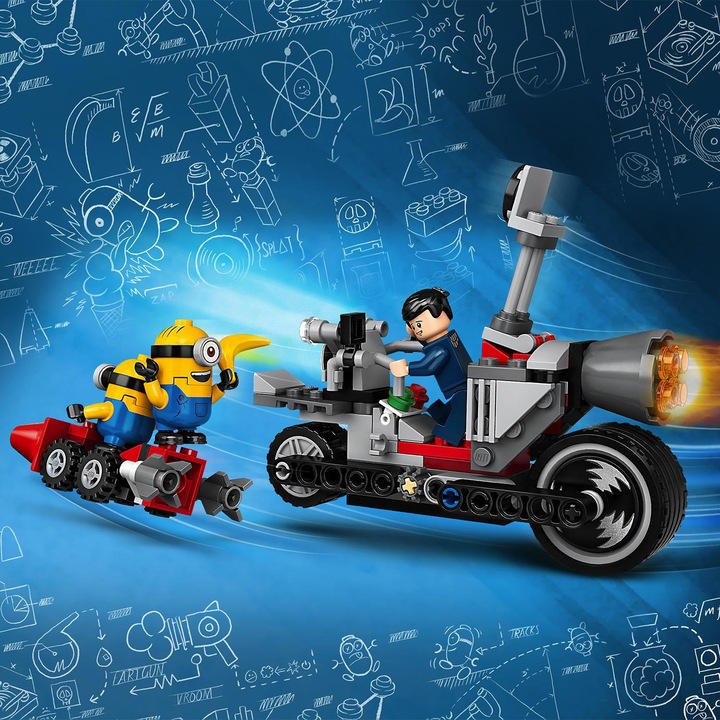 Actual product image LEGO Unstoppable motorcycle chase (75549, LEGO Minions)