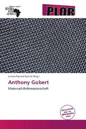 Produktbild Anthony Gobert (Deutsch, Lennox Raphael Eyvindr, 2011)