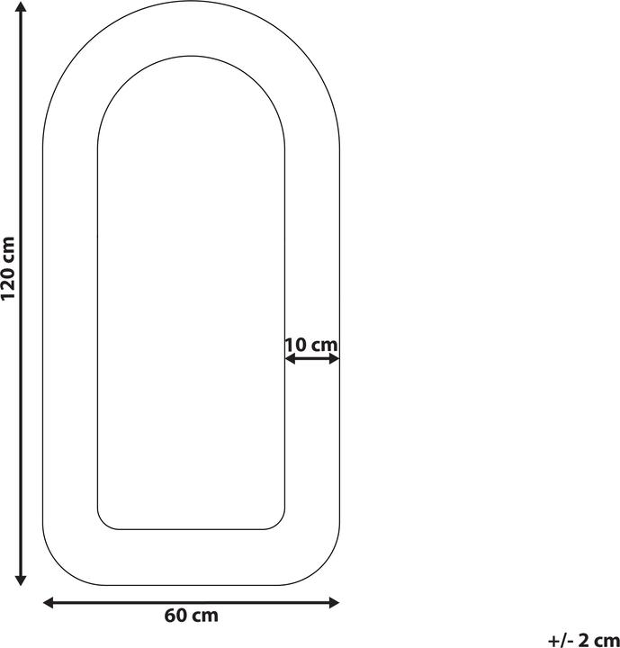 Produktbild Beliani Cervon (60 x 120 cm)