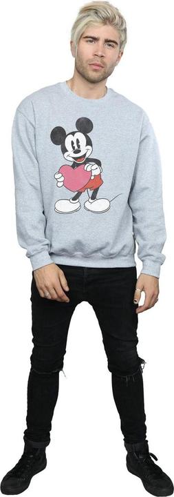 Immagine prodotto Disney Mickey Mouse Valentine Heart Felpa Uomo (XXL)