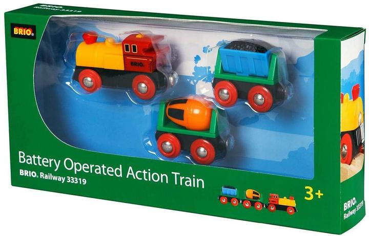 Actual product image Brio Train with battery locomotive