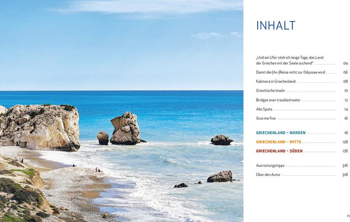 Actual product image Wild Swimming Griechenland (German, Ransmayr Hansjörg, 2023)