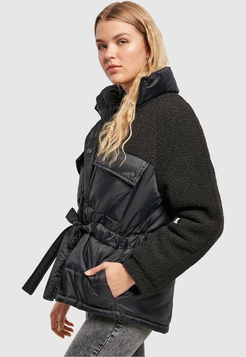 Image du produit Urban Classics Ladies Sherpa Mix Puffer Jacket (XL)
