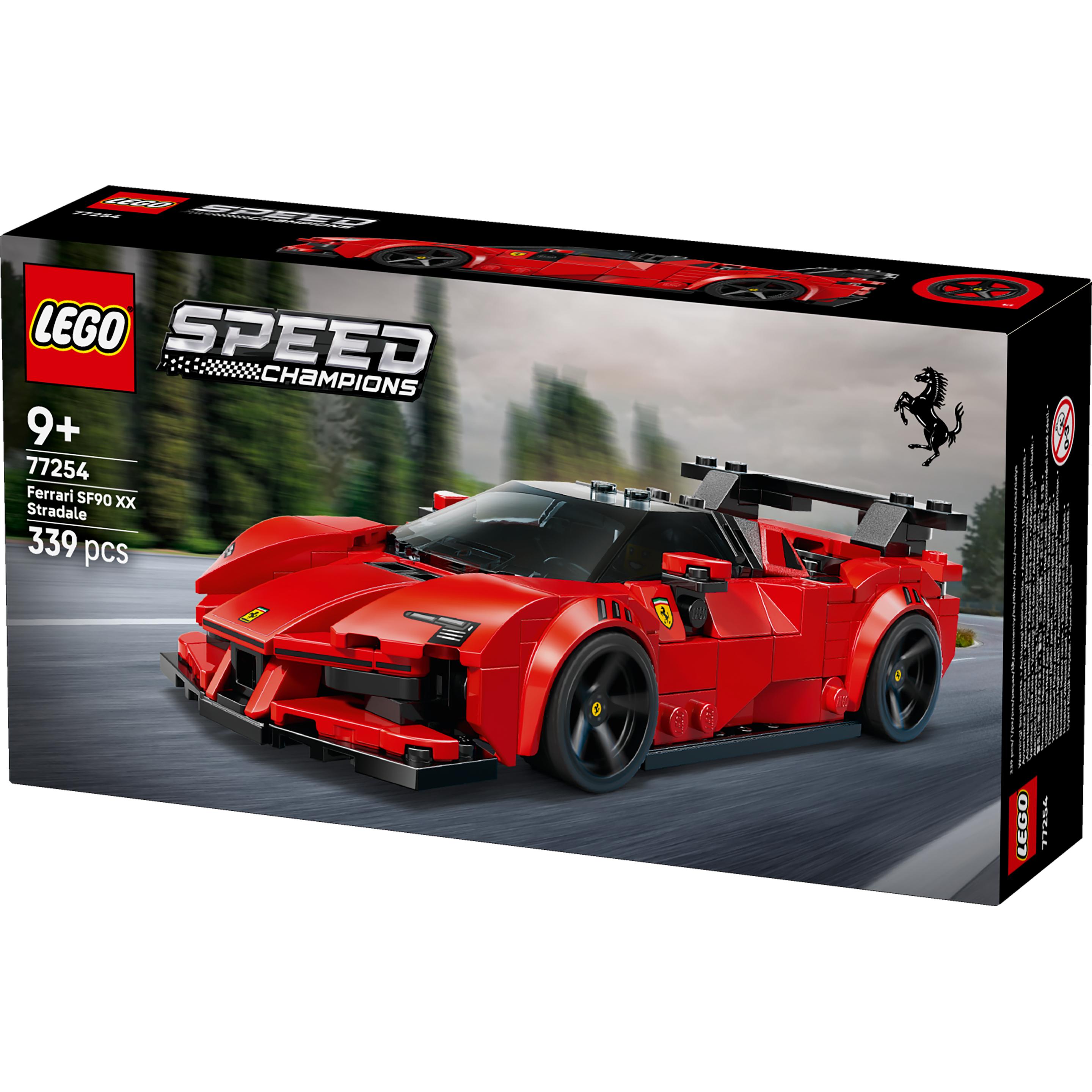 LEGO Ferrari SF90 XX Stradale Sportwagen (77254, LEGO Speed Champions)