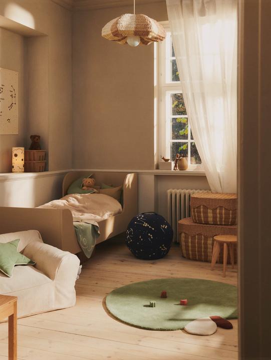 Produktbild Ferm Living Constellation Pouf - Dark Blue