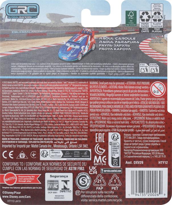 Actual product image Mattel Raul Ligerro