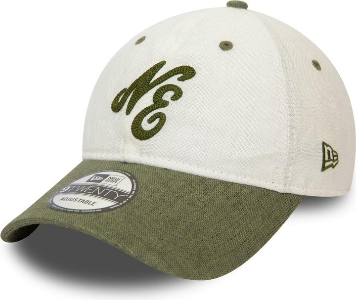 Produktbild New Era 9Forty Strapback Cap - LEINEN Heritage Brand stone (One Size)