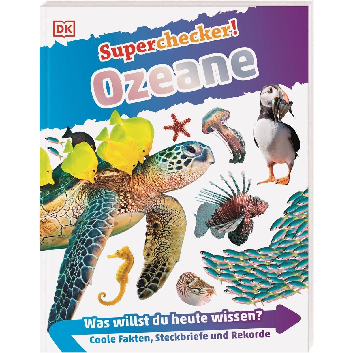 Thumbnail - Superchecker! Ozeane, Kinderbücher von Brigitte Rüssmann, Wolfgang Beuchelt, Andrea Mills