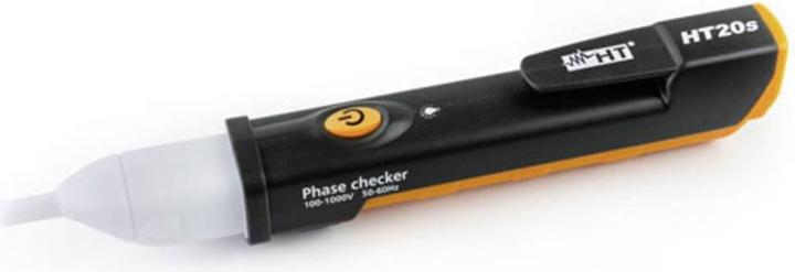 Image du produit HT Instruments Testeur de tension sans contact avec fonction lampe de poche LED (CAT IV 1000V)