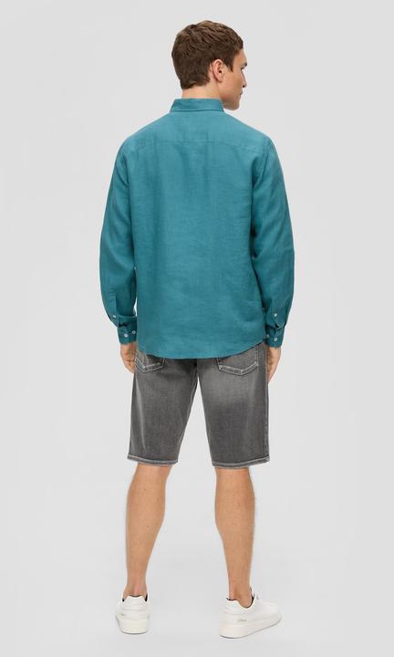 Image du produit s.Oliver Hemd Leinenhemd mit Button-Down-Kragen (3XL)