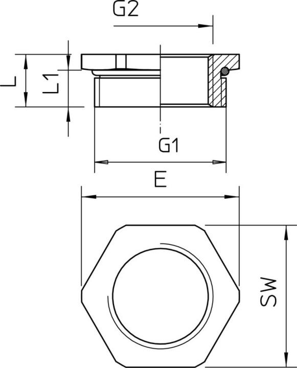 Produktbild OBO Bettermann BETTERMANN 165 ADA M32-PG16