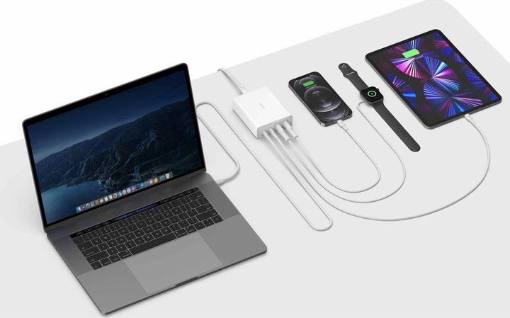 Actual product image Belkin Boost Charge Pro 4-Port GaN Charger (108 W)