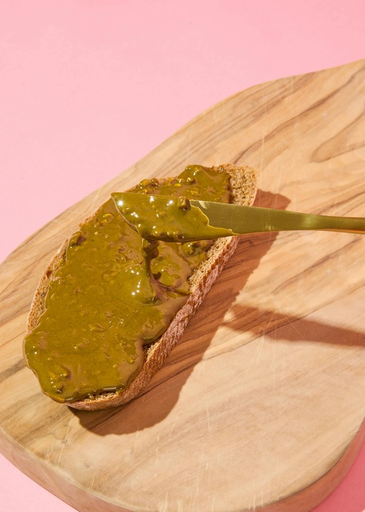 Actual product image KoRo Crunchy pistachio puree with 1 % salt (500 g)