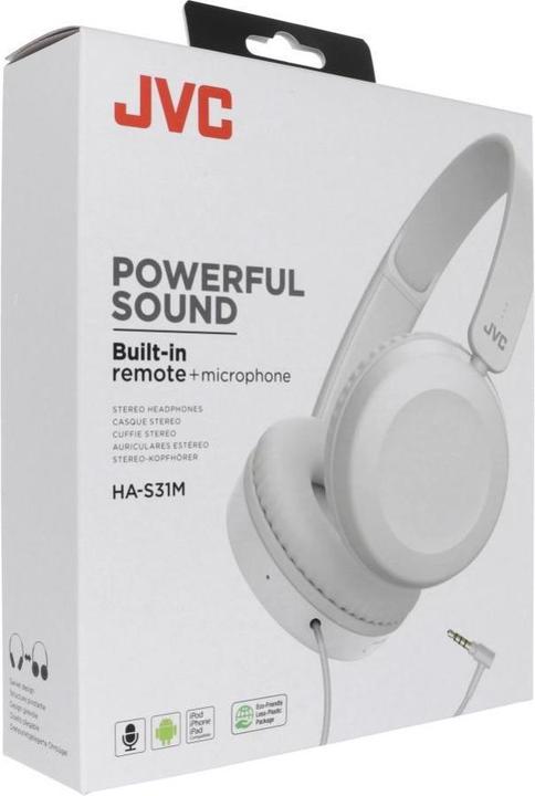 Immagine prodotto JVC HA-S31M (Nessuna cancellazione del rumore, Cablato)